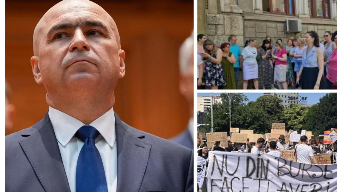 Sindicatele acuză Guvernul şi anunţă noi proteste, Ilie Bolojan merge înainte: Luni îşi va asuma răspunderea pe măsurile de austeritate
