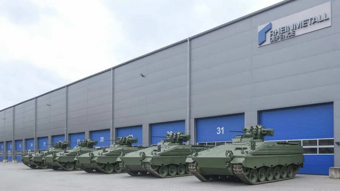 Producătorul german de armament şi muniţie Rheinmetall anunţă dezvoltarea unei reţele de producţie în România. Anunţul lui Nicuşor Dan