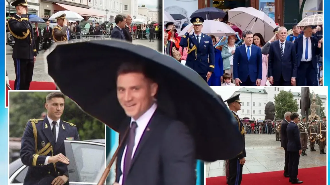 SPP-istul Ionuț, apariție de senzație alături de președintele Nicușor Dan în Austria. Chipeșul ofițer prezidențial a acaparat toate privirile