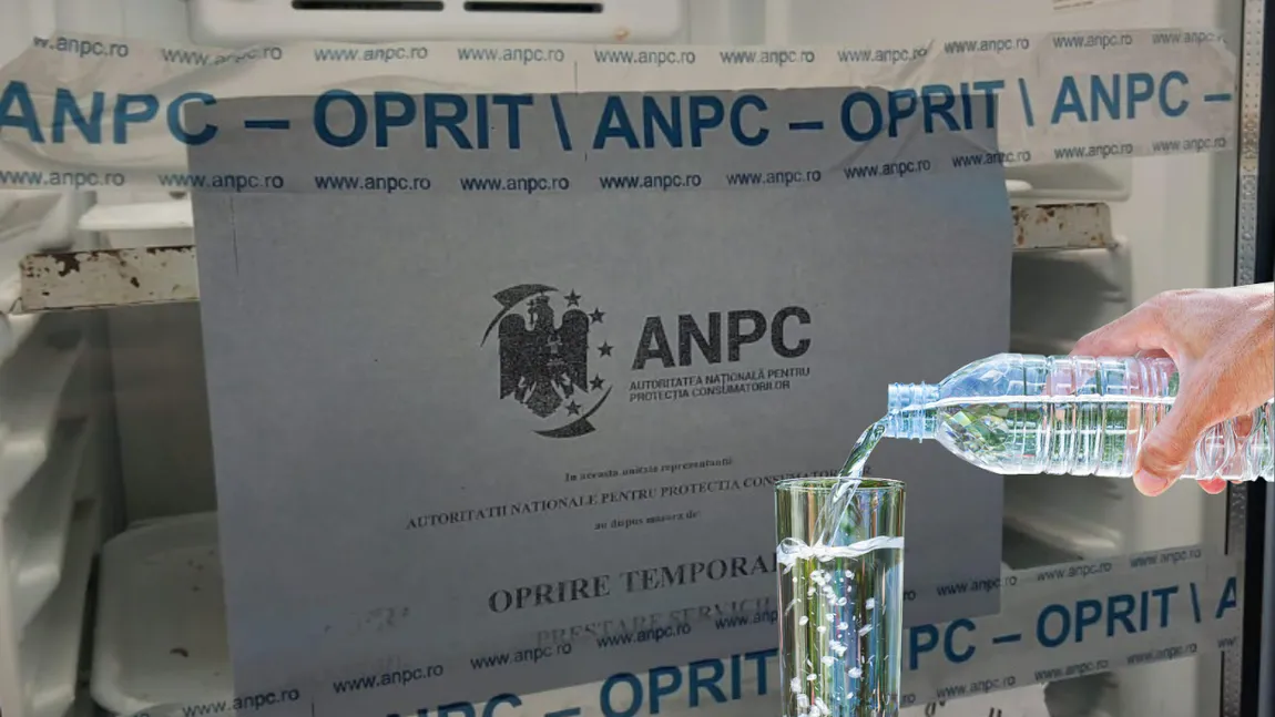 Apa îmbuteliată, pericol major pentru sănătate: ANPC a amendat aproape 700 de firme pentru apă minerală expirată
