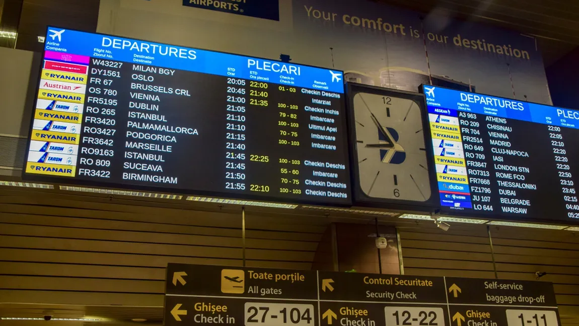 Vacanţe 2025: Topul celor mai mari probleme pe care le au românii la călătoria cu avionul