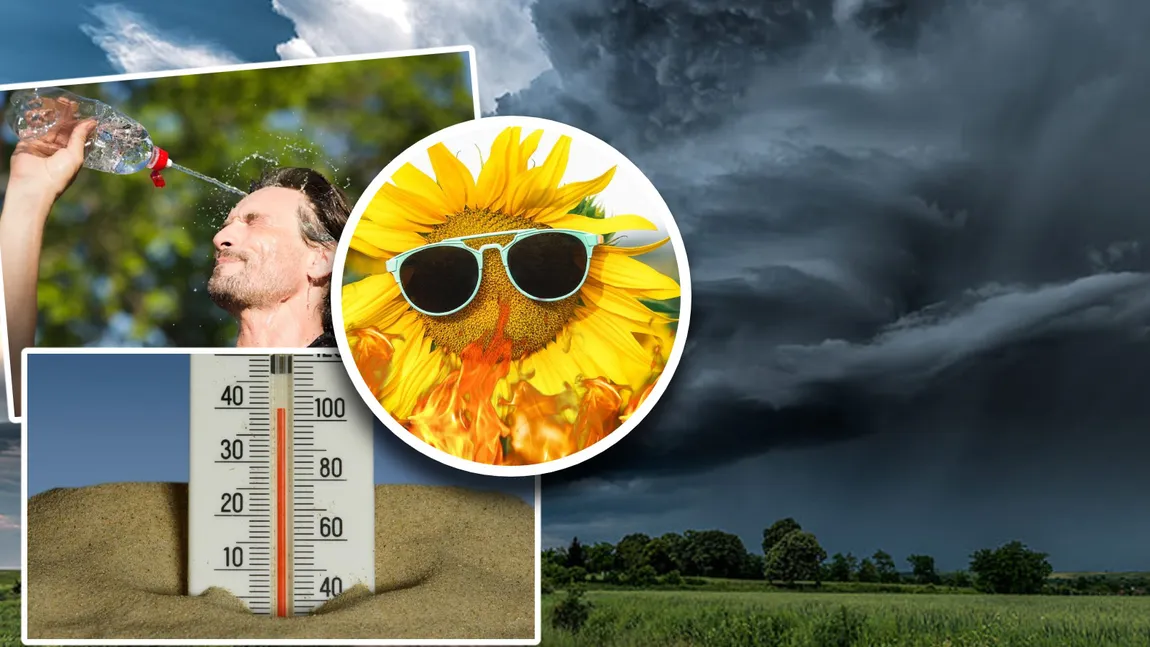 Avertizare meteo. Un nou val de caniculă și vijelii cuprinde România. Date de ultimă oră de la meteorologi