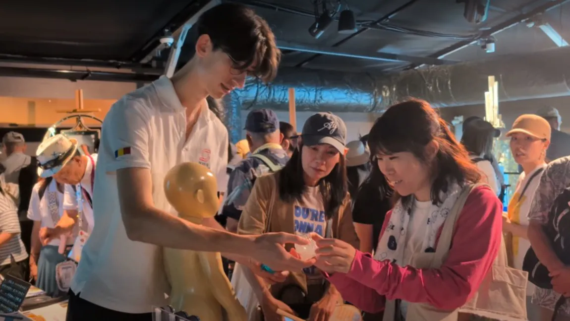 O inimă românească bate la Osaka: MAVIS impresionează în Japonia la Expo 2025 cu BabyHeart, cel mai mic prototip de inimă artificială