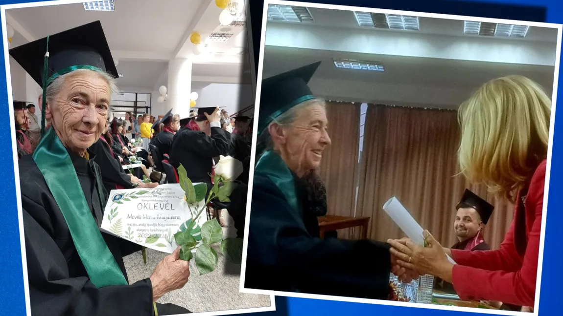 Absolvent de facultate la 73 de ani! Ce a determinat-o pe Maria Movilă să devină inginer de mediu la o vârstă la care alții profită de beneficiile statutului de pensionar