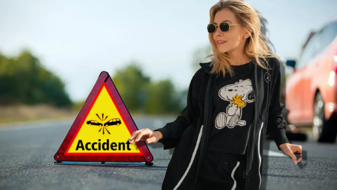 EXCLUSIV Cabral și Andreea Ibacka, implicați în accident. Soția prezentatorului TV a ajuns rănită la spital