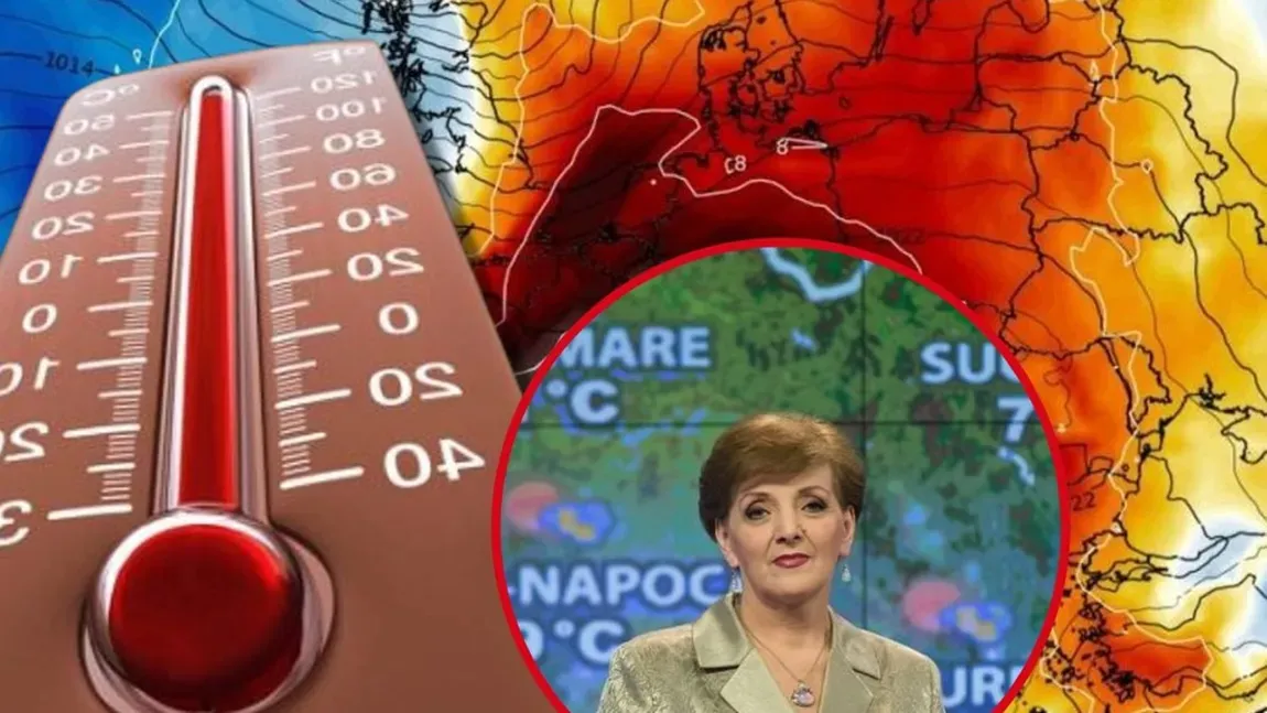 EXCLUSIV Cupola de foc se extinde în 15 județe și Capitală. Romica Jurca anunță ce este mai rău: „Pentru marți ar putea fi emis un nou cod roșu de caniculă”