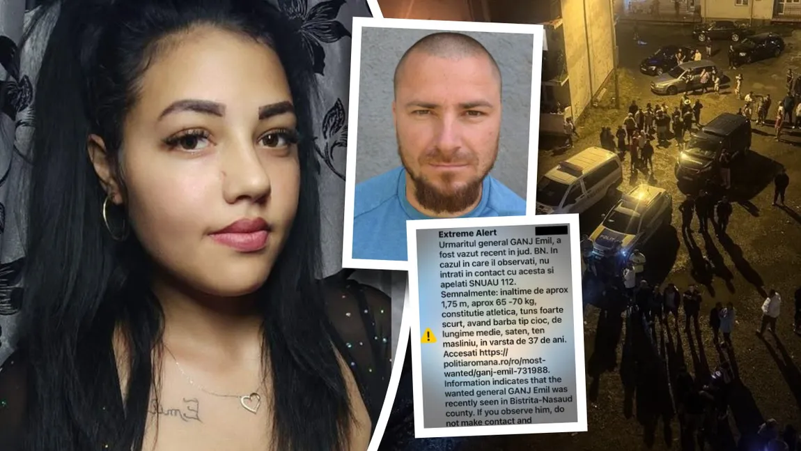 Emil Gânj, criminalul din Mureș, a fost văzut în Bistrița-Năsăud. Autoritățile au emis un mesaj RO-Alert