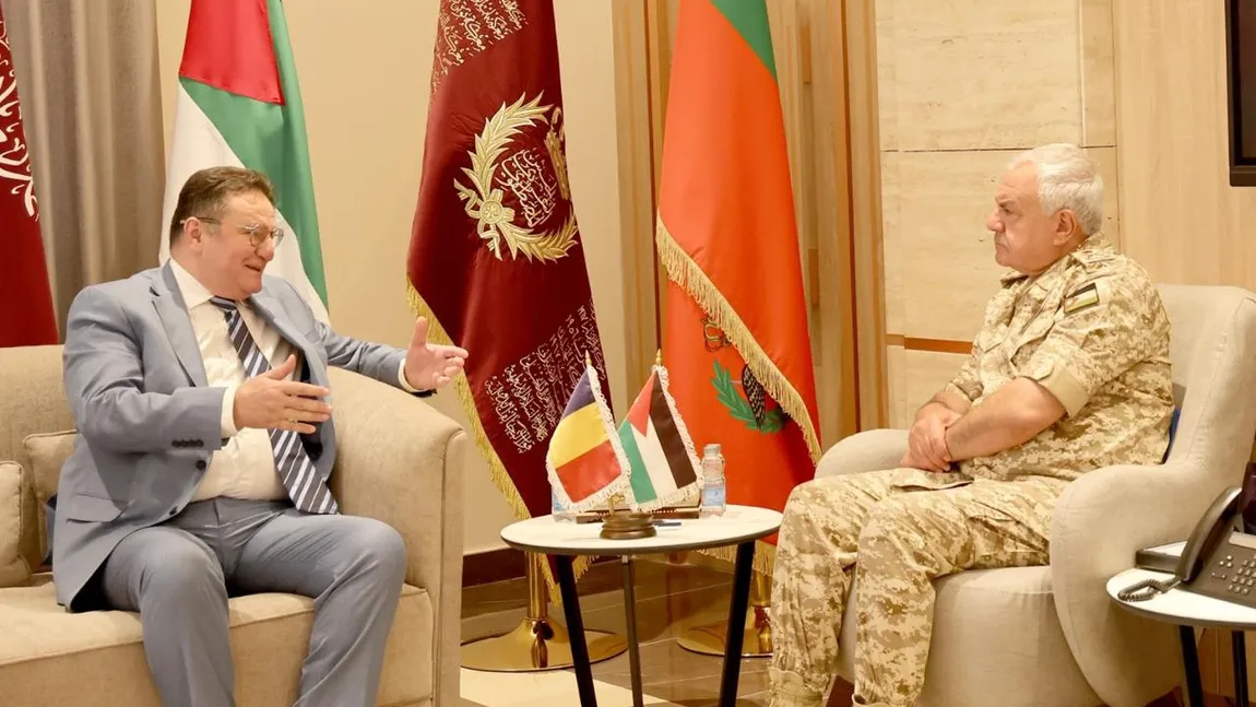 România și Iordania își consolidează parteneriatul strategic militar. Întrevedere de nivel înalt între ambasadorul George Maior și generalul maior Yousef Al Huneiti