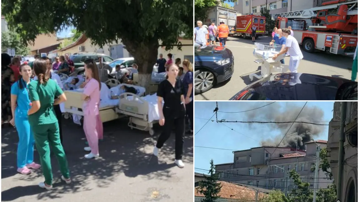 Incendiu la Maternitatea Cuza Vodă din Iași! A fost activat Planul Roșu de Intervenție. Personalul, mamele și bebelușii, evacuați
