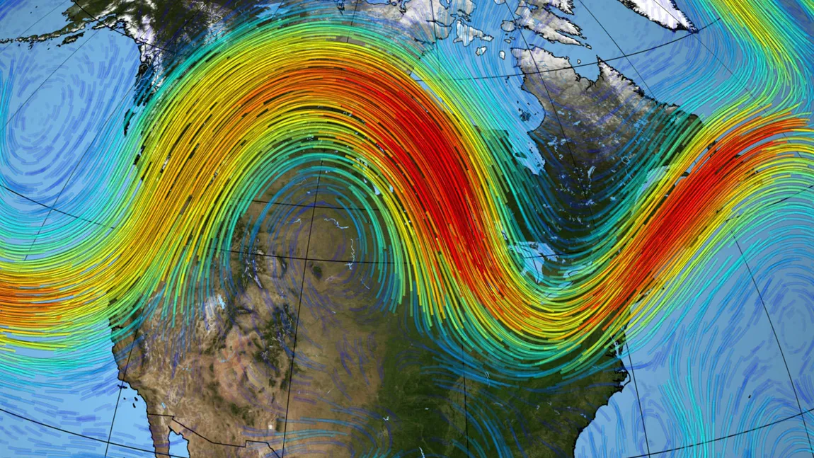 Fenomenul care aduce furtuni violente imediat după zile caniculare. Jet stream-ul afectează România în weekend