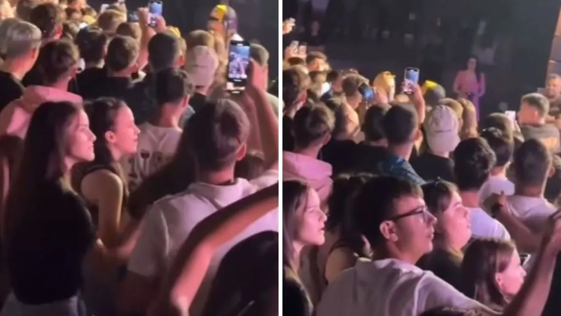VIDEO Killa Fonic și pixelul albastru. L-a lovit sau nu rapperul pe un spectator al concertului din Sânnicolau Mare?