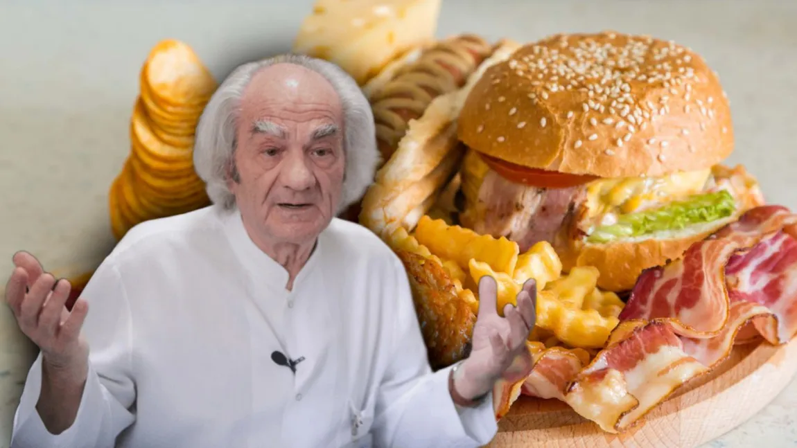 Leon Dănăilă dezvăluie care sunt cele trei alimente ce ne distrug creierul. Ce spune renumitul neurochirurg despre acestea: „Cel mai bine este să mănânci din toate câte puțin”