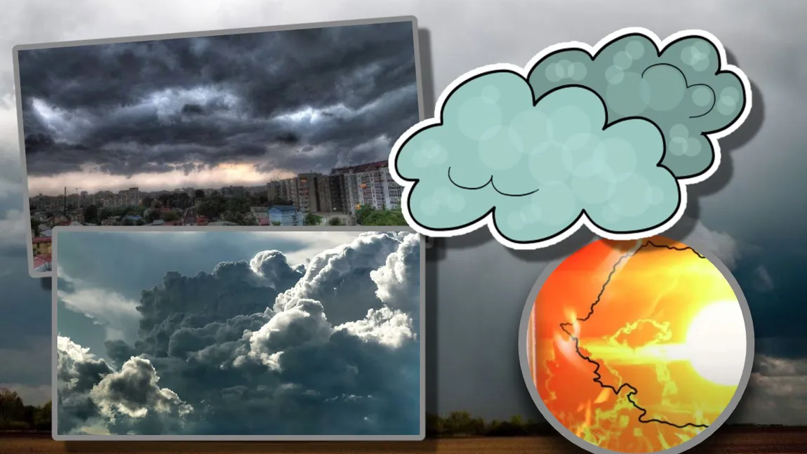 Prognoza meteo: Norii acoperă cupola de foc, apar primele semne ale toamnei în august. DOCUMENT ANM