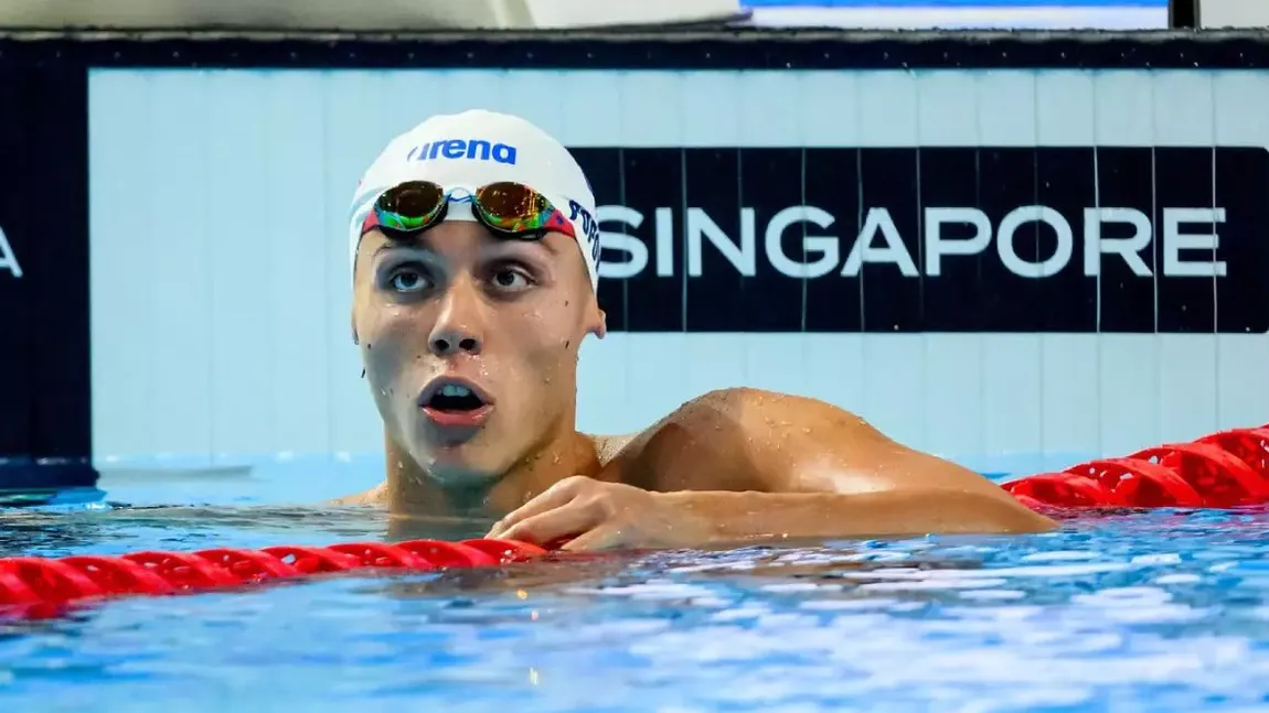 David Popovici, dezvăluiri cutremurătoare după aurul mondial la 200 de metri liber: 