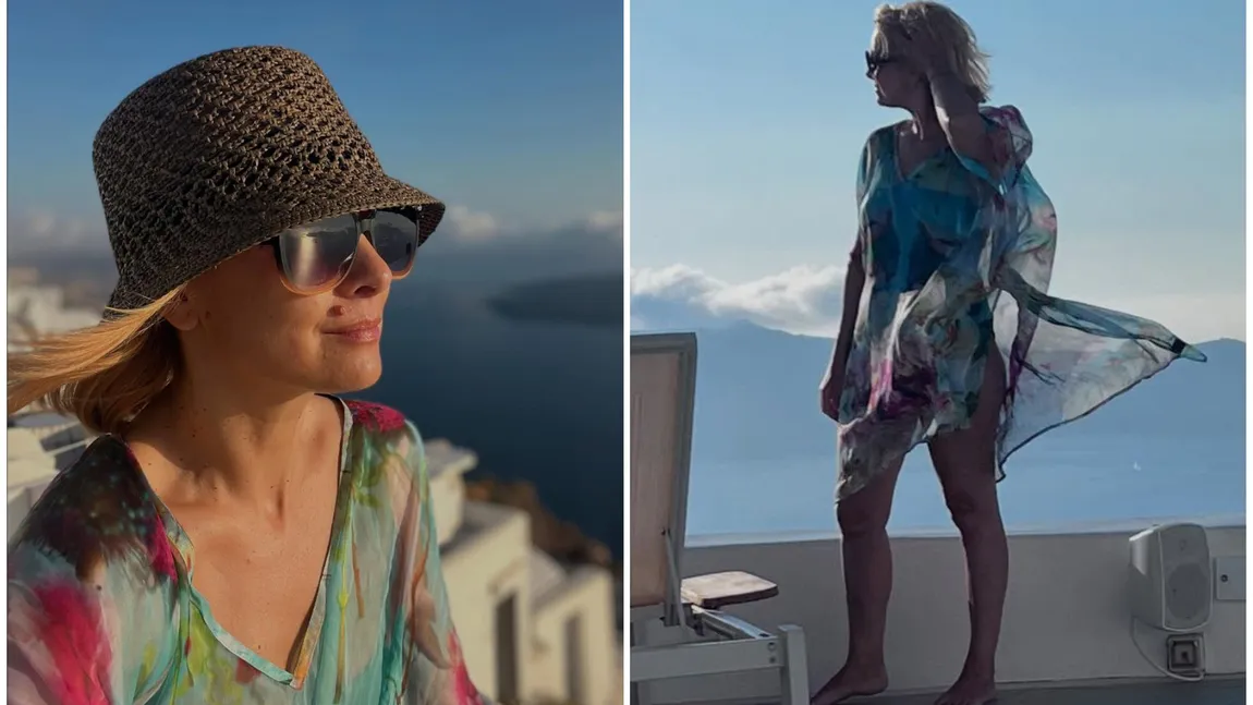 Simona Gherghe o ține numai în vacanțe. Ce destinație a ales prezentatoarea, după ce a stat câteva zile în Bulgaria: 