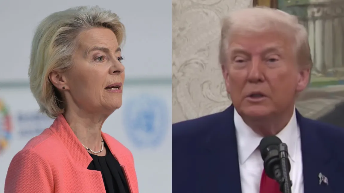 Ursula von der Leyen intră în război deschis cu Donald Trump. UE suspendă aplicarea de tarife vamale pe produsele din SUA până la 1 august și insistă pentru un acord tarifar