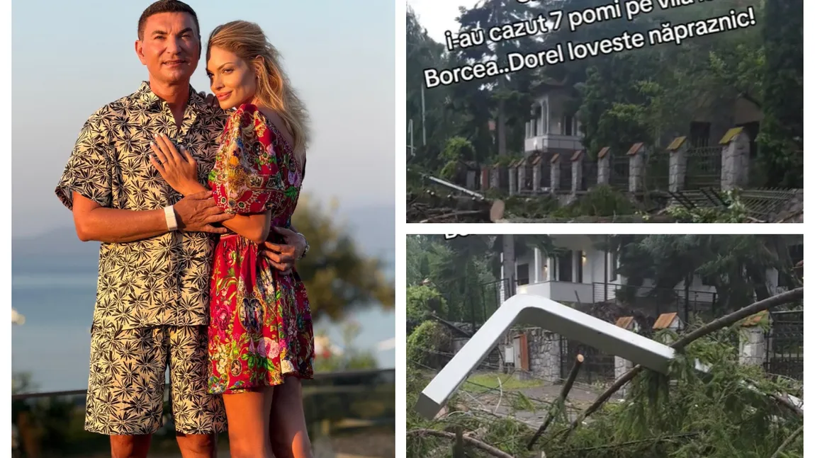 Vila lui Cristi Borcea din Sinaia a fost devastată de furtună