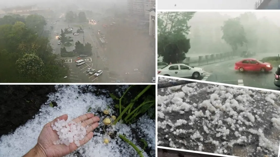 Rupere de nori pe Valea Prahovei. Ploi torențiale, furtuni și grindină, alertă ANM de ULTIMĂ ORĂ