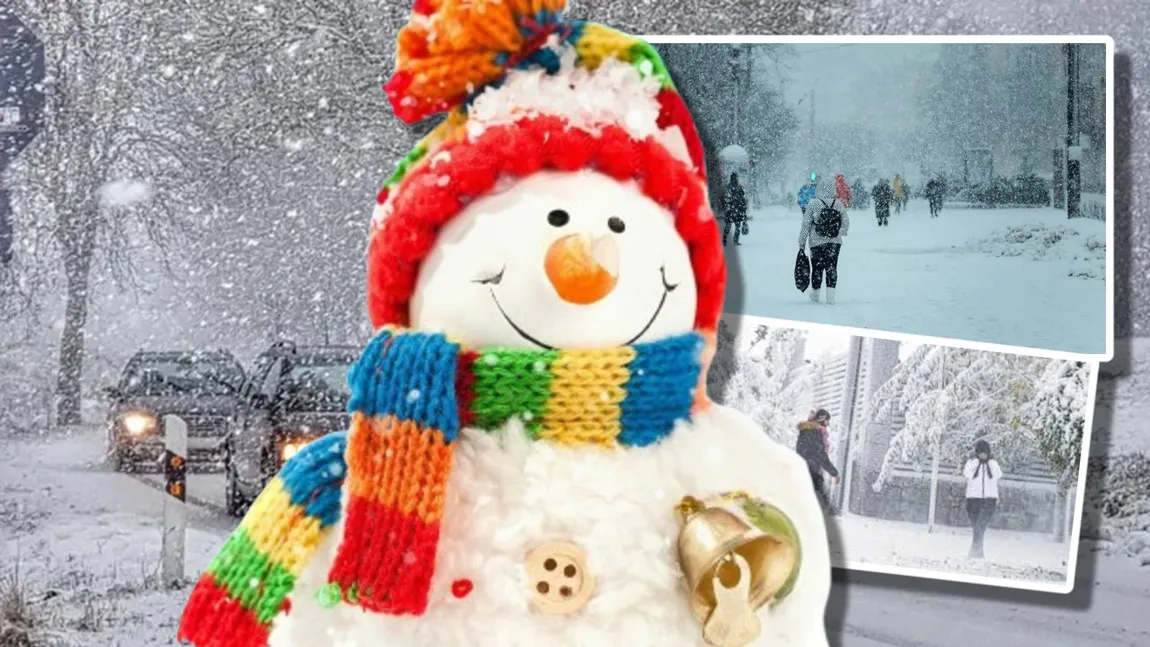 Orașele din România în care încep ninsorile din octombrie. Meteorologii Accuweather anunță vortex polar încă din toamnă