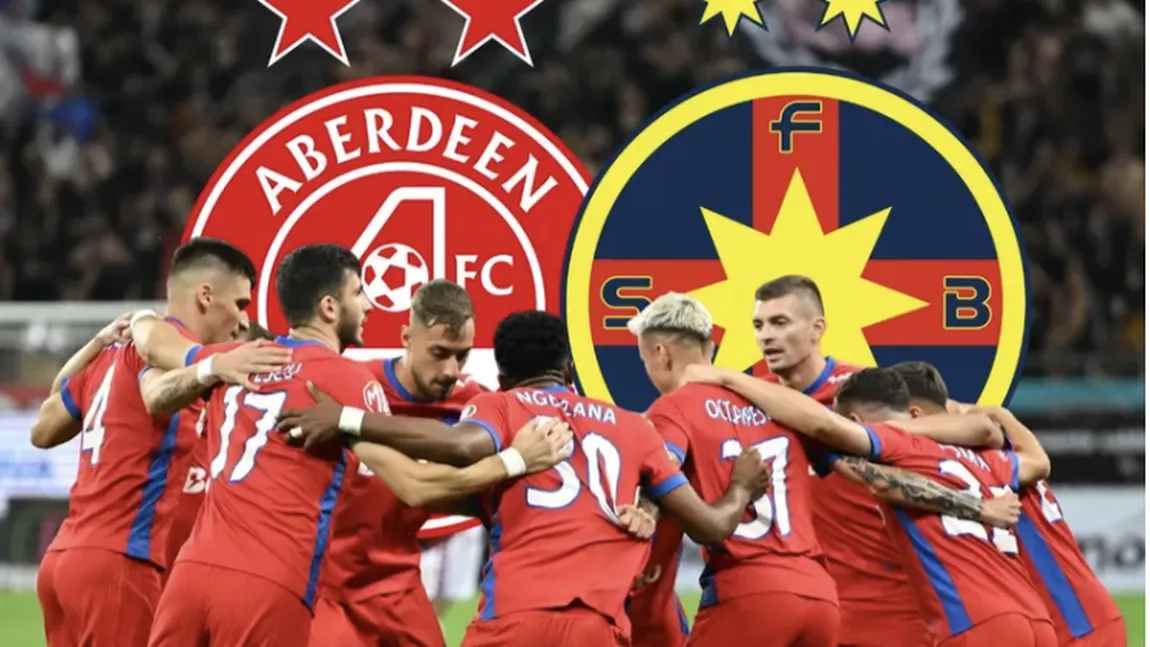ABERDEEN - FCSB LIVE VIDEO ONLINE STREAMING. Unde se vede meciul din Europa League în afară de Voyo