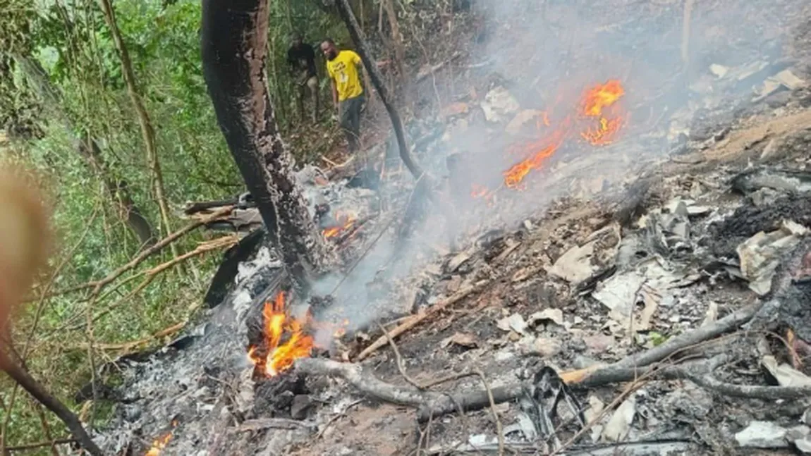 Elicopter prăbuşit în Ghana. Printre victime sunt doi miniştri