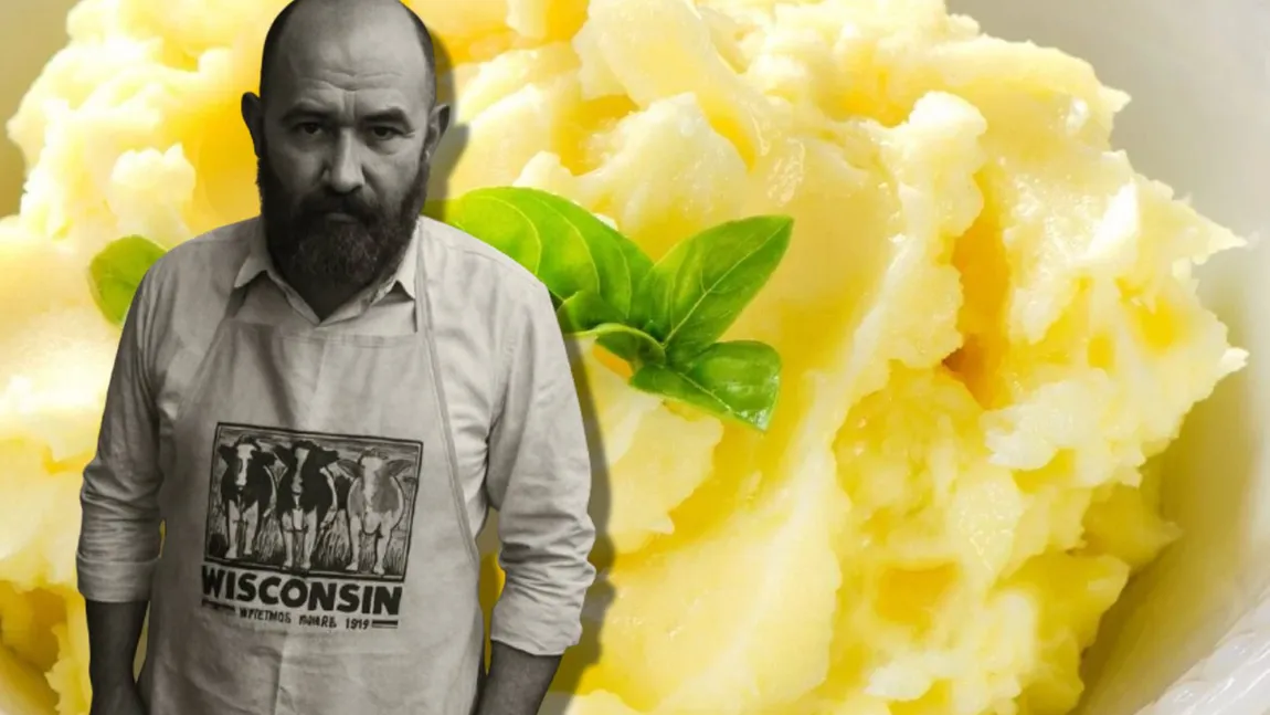 Secretul cunoscutului chef Adrian Hădean pentru cel mai bun piure de cartofi