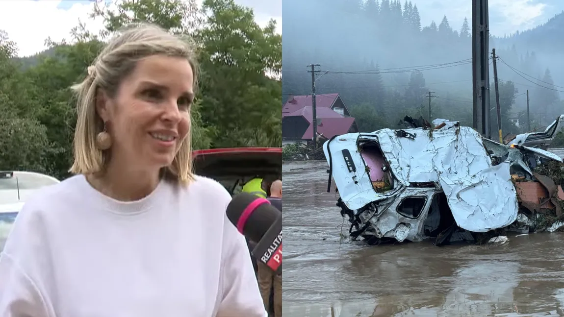 Cristela Georgescu, sfâșiată de durere între sinistrații din Suceava: „Îmi vine să urlu ca un animal înjunghiat. Doar la război mai vezi așa”