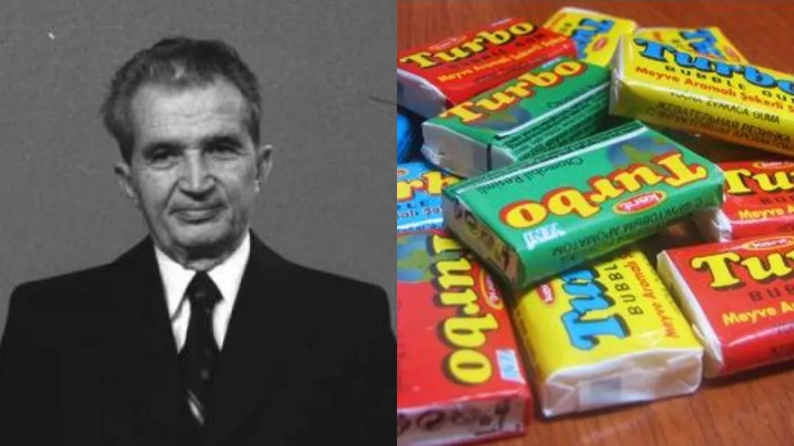 Guma Turbo, deliciul celor care erau copii pe vremea lui Nicolae Ceaușescu, foarte apreciată de colecționari. Cataloagele cu mașini se vând la prețuri exorbitante