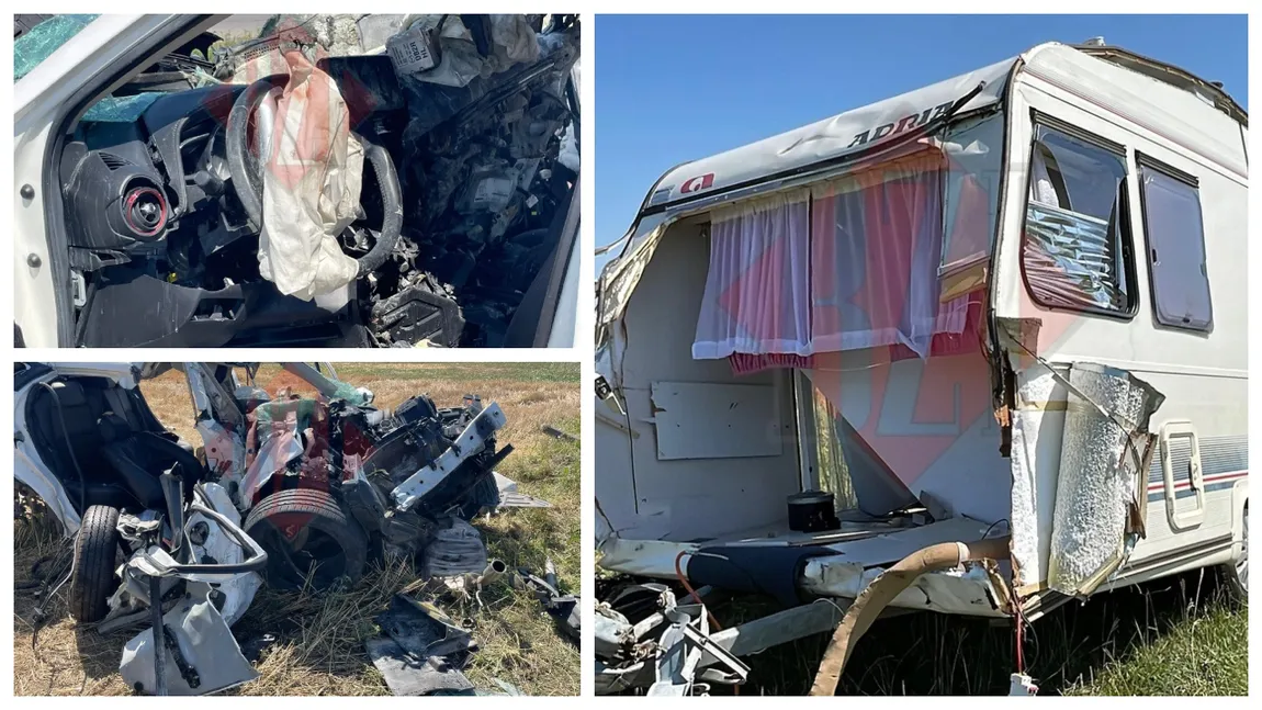 O familie din Iași, nenorocită într-o fracțiune de secundă în urma unui accident rutier