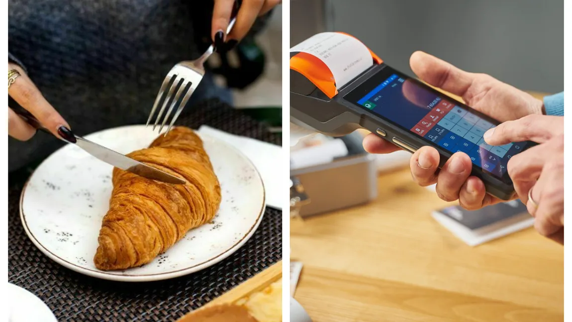 Cât a plătit în plus la nota de plată o femeie care a cerut să-i fie tăiat croissantul în două. Incident neobișnuit la o cafenea din Italia