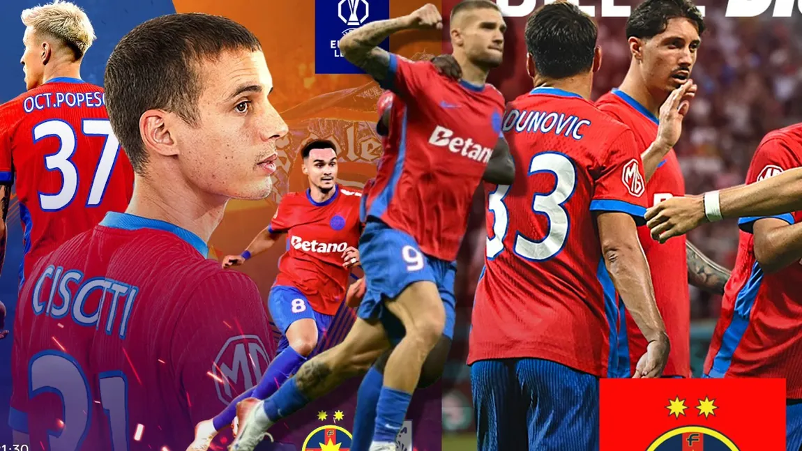 VOYO ONLINE DRITA - FCSB LIVE VIDEO. Meci de foc pentru echipa lui Becali în Europa League, exclusiv online