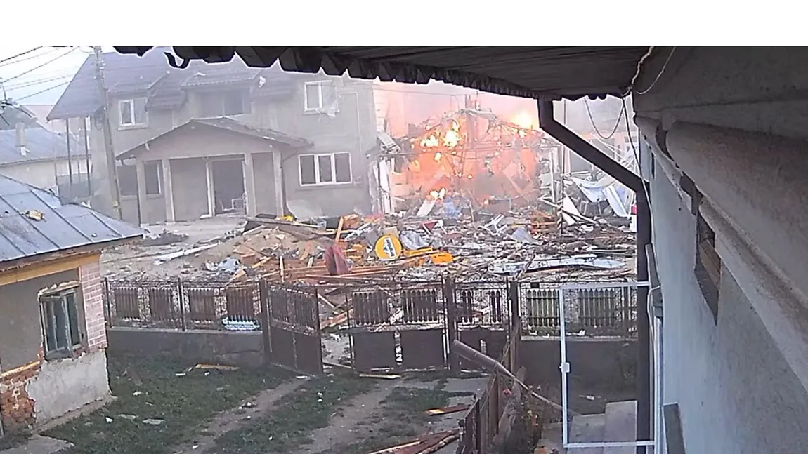 VIDEO O explozie la un magazin din Dâmbovița a zguduit casele până în satul vecin. Oamenii au crezut că este vorba despre un bombardament