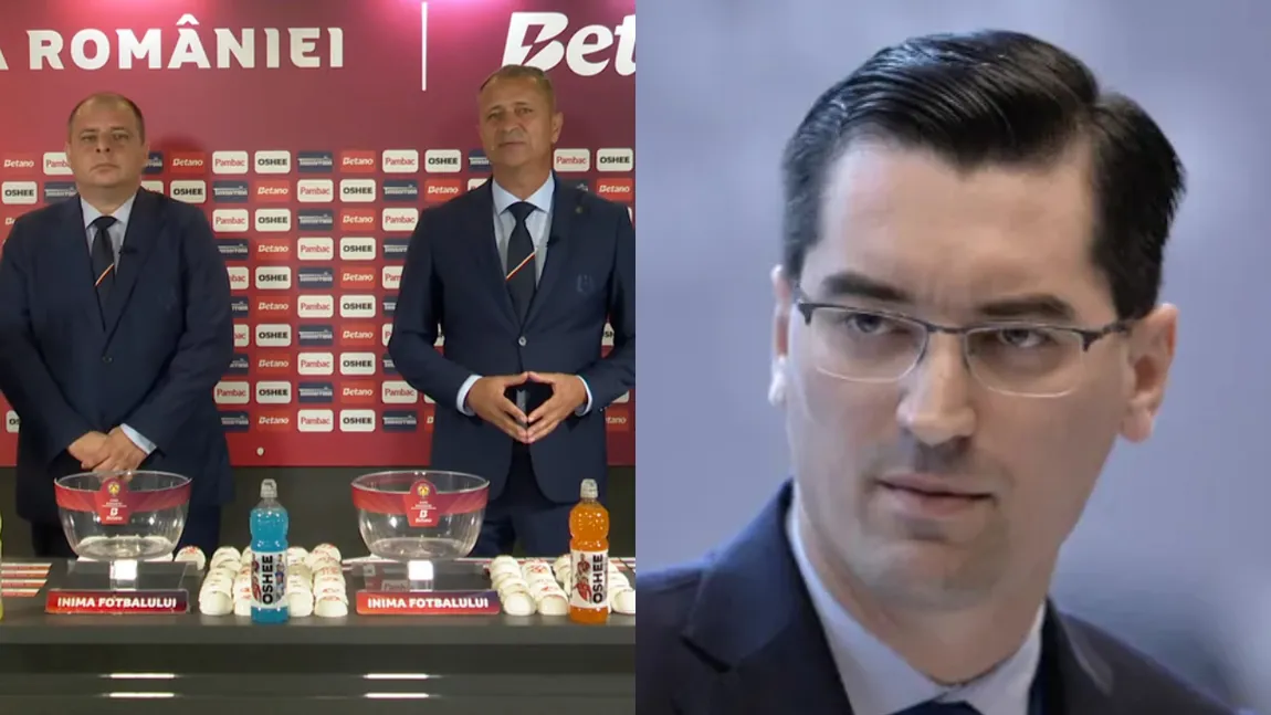 Răzvan Burleanu reacționează după acuzațiile că tragerea la sorți pentru play-off-ul din Cupa României ar fi fost falsificată: „E o acţiune pe care o regretăm ca Federaţie. Vă asigurăm că nu se va repeta”