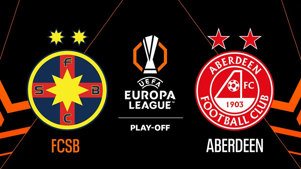 LIVE Pro TV FCSB - Aberdeen VIDEO STREAM ONLINE în manşa a doua a play-off-ului din Europa League. Surprize în primul 11 anunţat de Gigi Becali