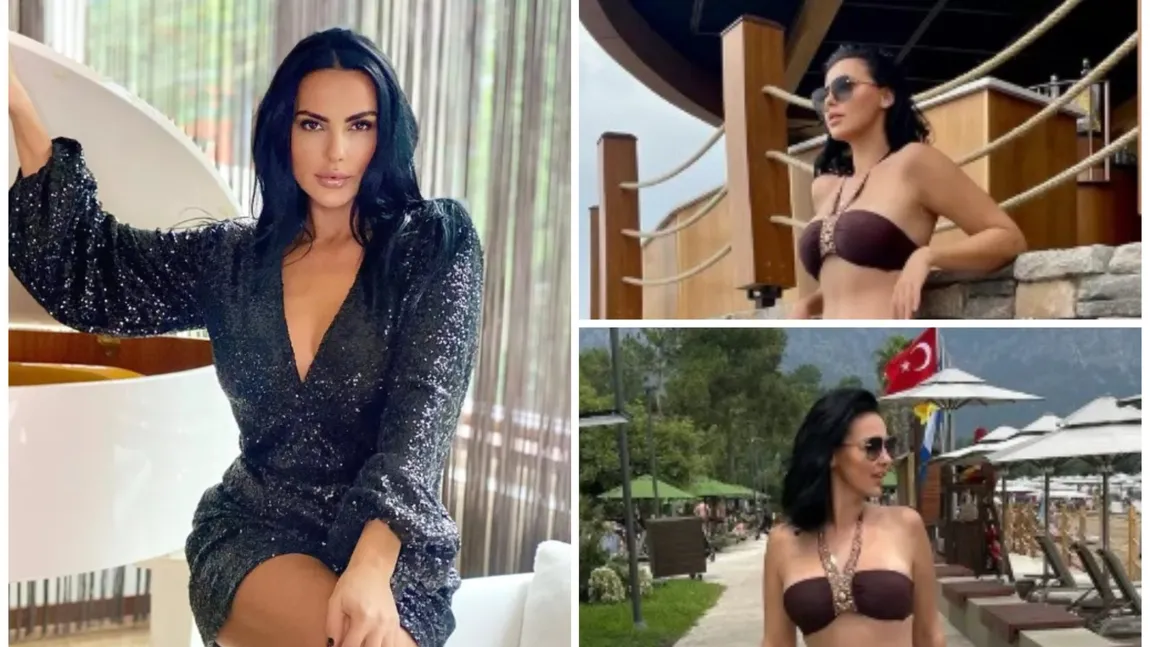 Cum arată Lavinia Pîrva în costum de baie. La 40 de ani, soția lui Ștefan Bănică nu ezită să pozeze sexy