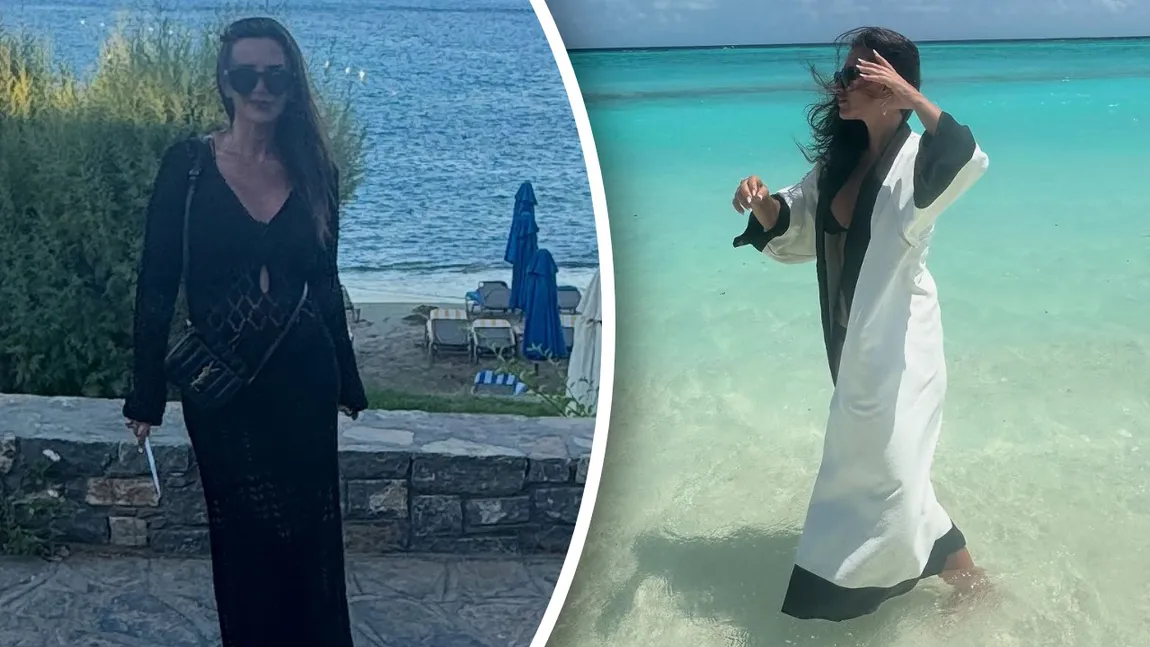 Mara Bănică s-a pozat în costum de baie, în Maldive! Vedeta are o siluetă de invidiat la aproape 50 de ani