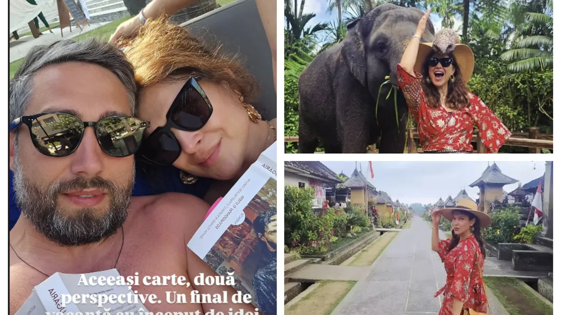 Monica Bîrladeanu, prima imagine alături de Valeriu Gheorghiţă din vacanţa exotică. Mesaj controversat din Bali: 