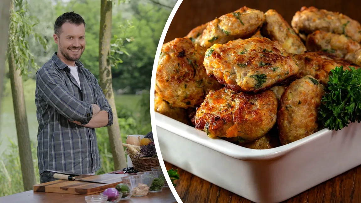Pârjoale moldovenești după rețeta lui chef Horia Manea. Ai nevoie doar de câteva ingrediente pentru un preparat delicios