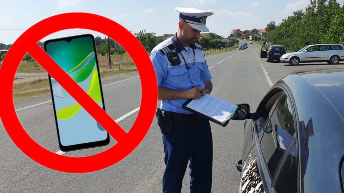 Ce trebuie să știi atunci când ești oprit în trafic. Polițistul NU are voie să îți fotografieze documentele cu telefonul personal