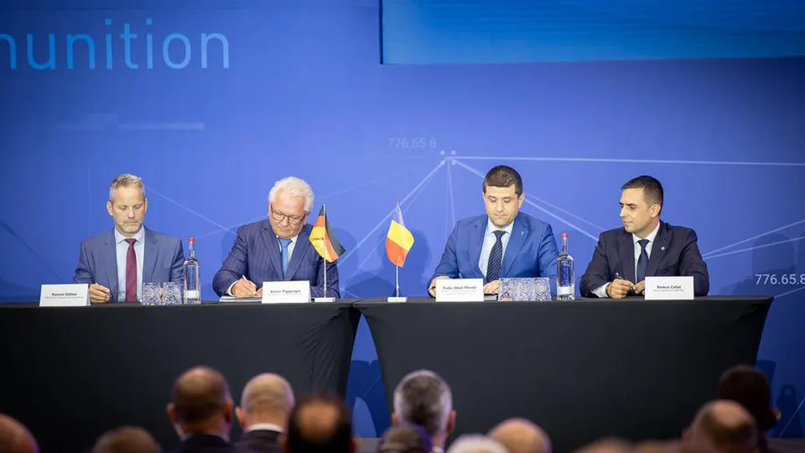 Cea mai modernă fabrică de pulberi pentru muniţie din lume va fi construită în România de una dintre cele mai mari companii de armament. Anunţul lui Radu Miruţă, Ministrul Economiei