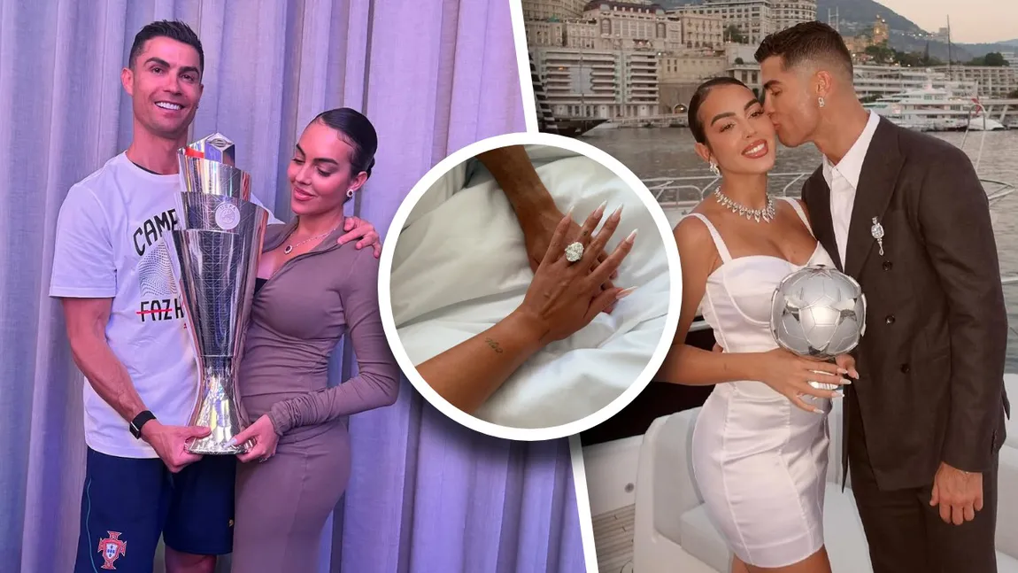 Cristiano Ronaldo a cerut-o în căsătorie pe Georgina Rodríguez după 9 ani de relație. Inelul de logodnă ales de superstarul portughez are un diamant uriaș