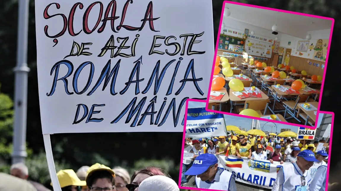 Protestele continuă în Educaţie. 