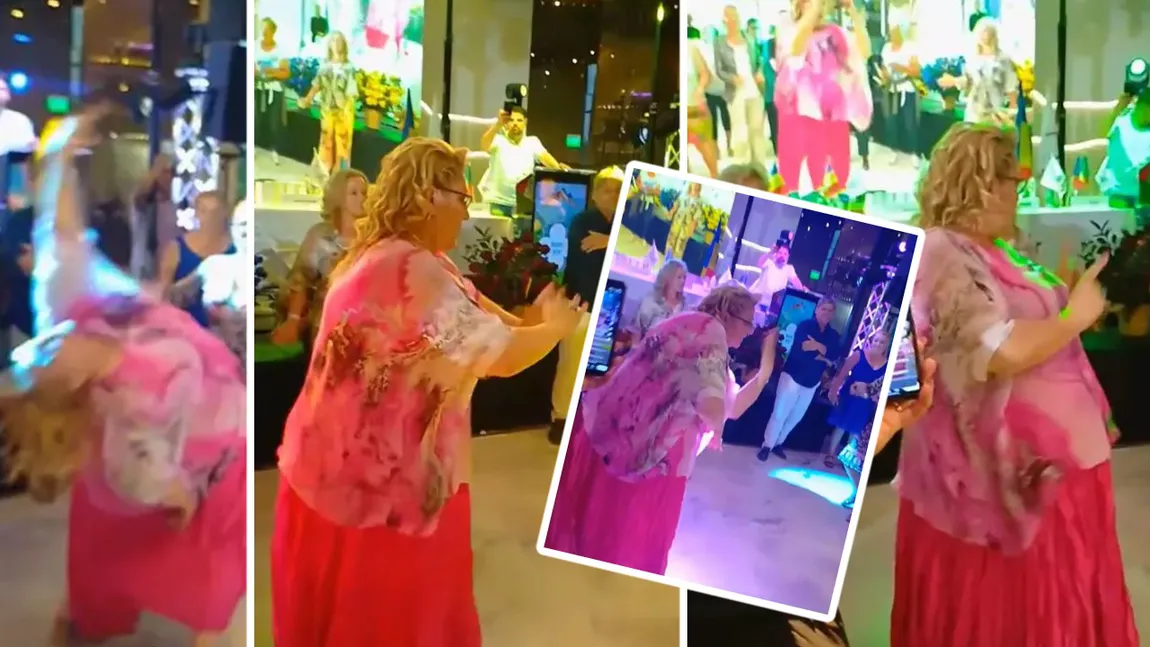 Diana Şoşoacă, fostă balerină, a dansat aproximativ 