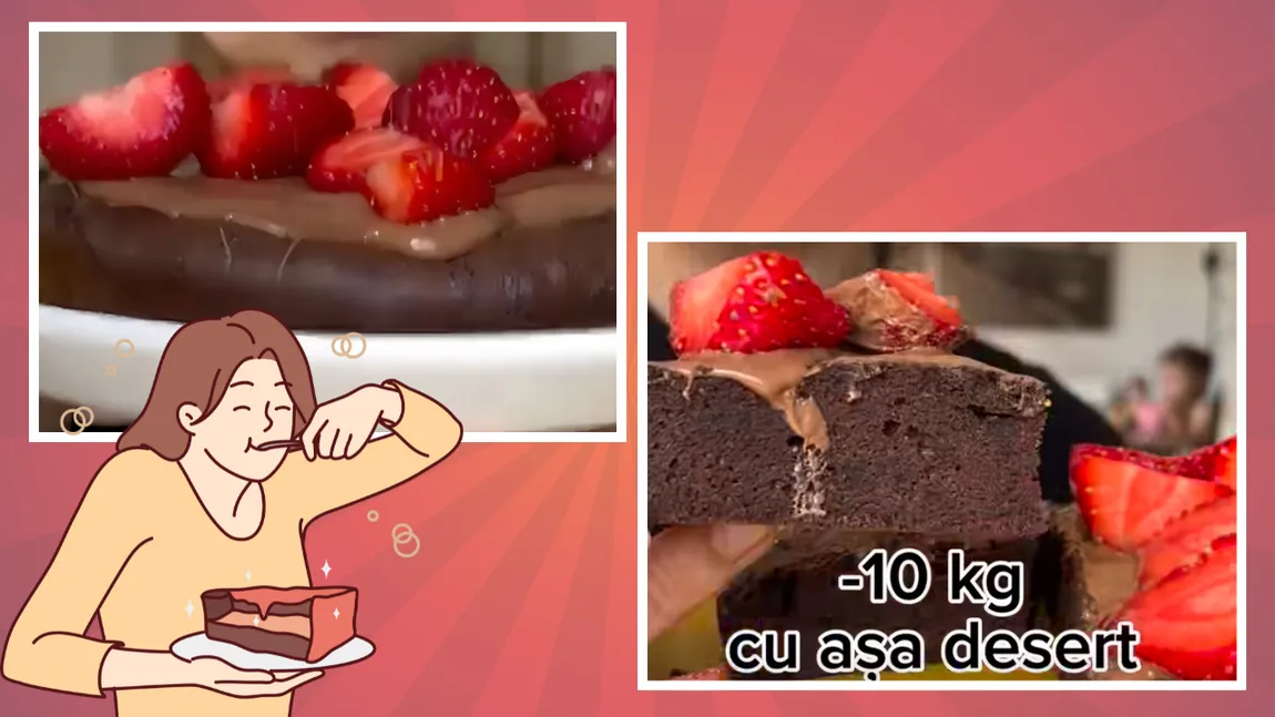 Tort gustos și sănătos cu doar patru ingrediente: Ceva dulce, fără să te abați de la dietă