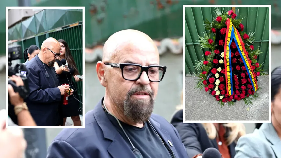 FOTO Cristian Popescu Piedone este primul politician care aduce cu o coroană de flori la casa lui Ion Iliescu