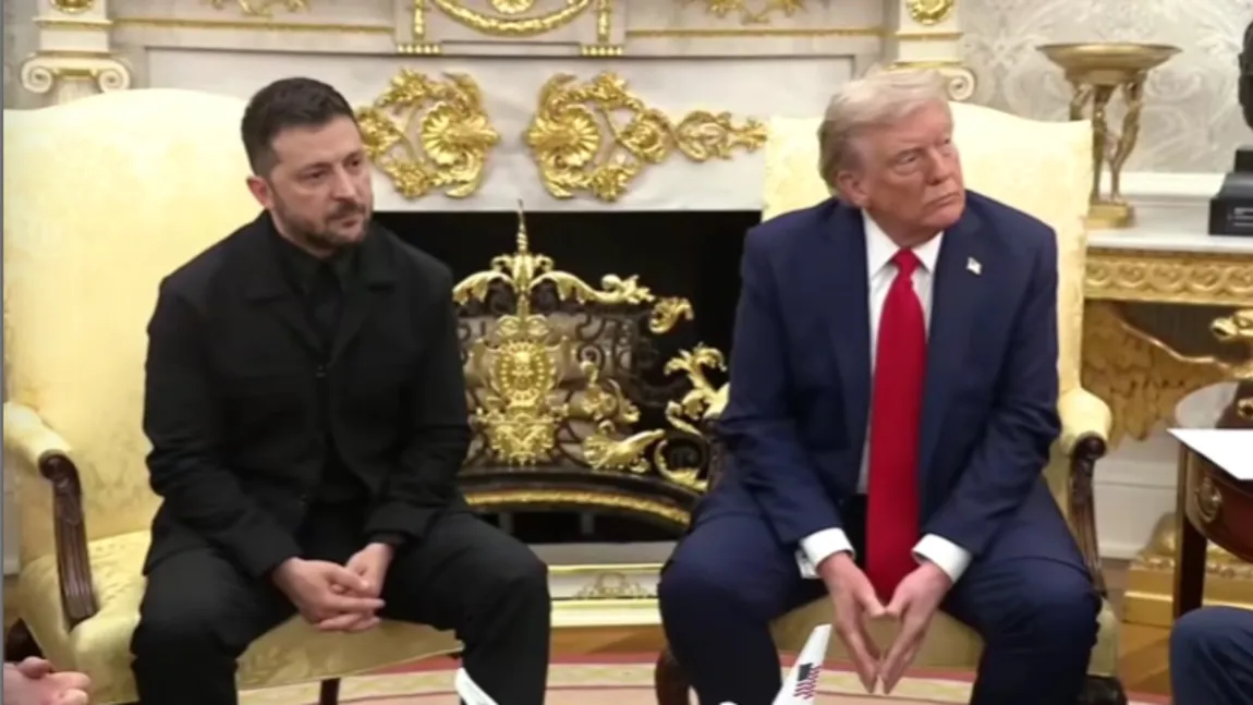 Donald Trump și Volodimir Zelenski, declarații de presă comune înainte de discuțiile pentru pace. Președintele SUA: „Dacă totul merge bine astăzi, vom avea o întâlnire trilaterală”