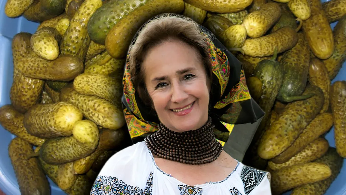 Sofia Vicoveanca le învață pe tinerele gospodine cum să facă castraveți murați crocanți: „Eu adaug mult hrean, tăiat felii, și sare grunjoasă”