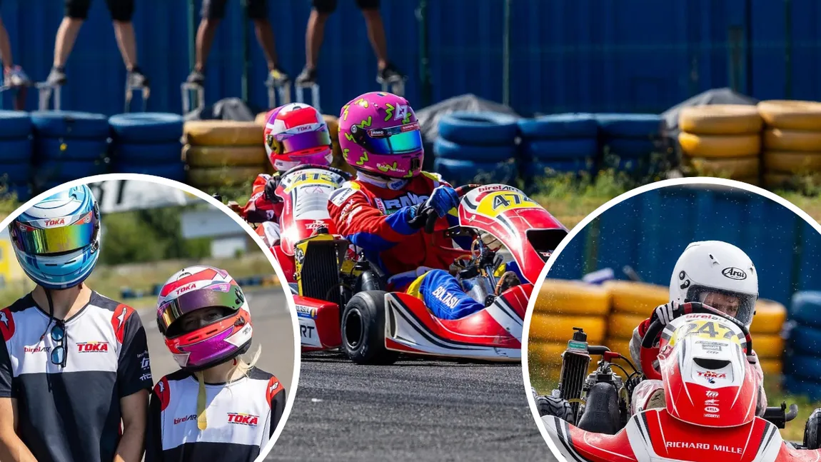 EXCLUSIV Visuri la viteză mare: O zi de karting în România, mărturiile viitorilor piloţi care turează motoarele pentru Formula 1: 
