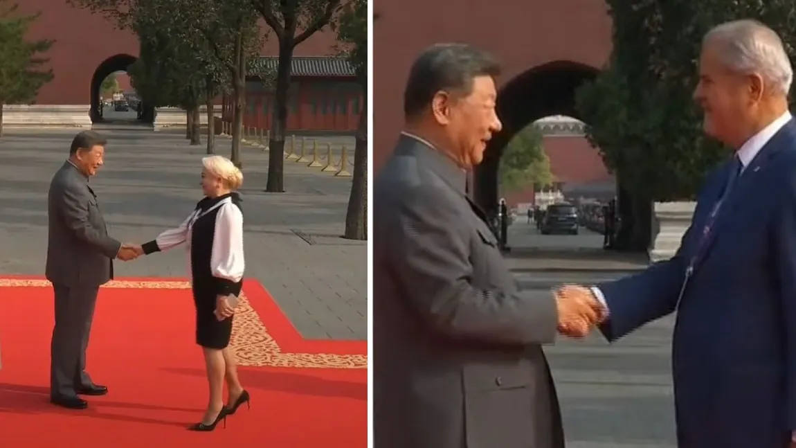 Adrian Năstase și Viorica Dăncilă, primele reacții despre prezența la parada din Beijing: 