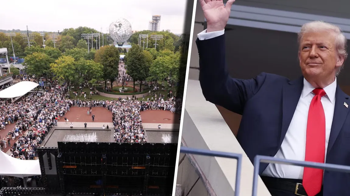 Finala US OPEN, amânată din cauza sosirii lui Donald Trump la meciul Alcatraz - Sinner